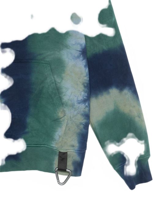 Felpa uomo con fantasia tie dye MAUNA KEA | MKU624TLR24